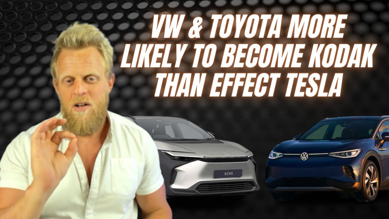 The media's Toyota and VW 'Tesla killer EV's are vapourware