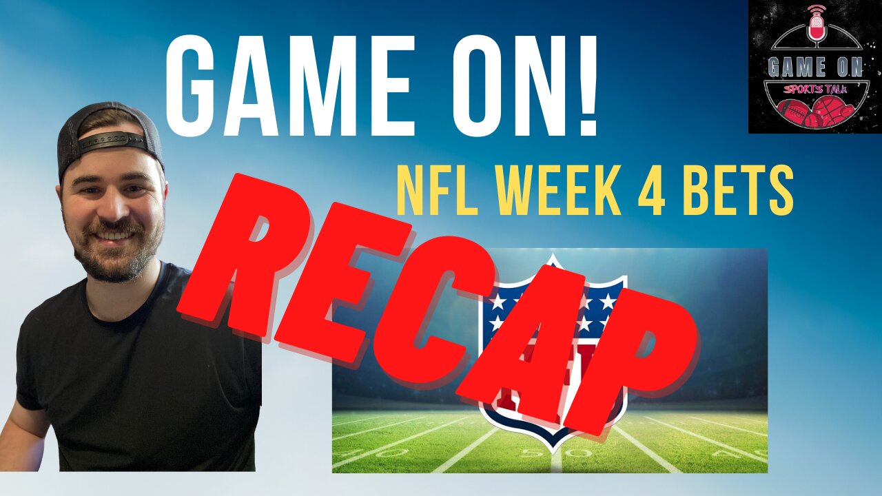 NFL Week 4 Betting Recap