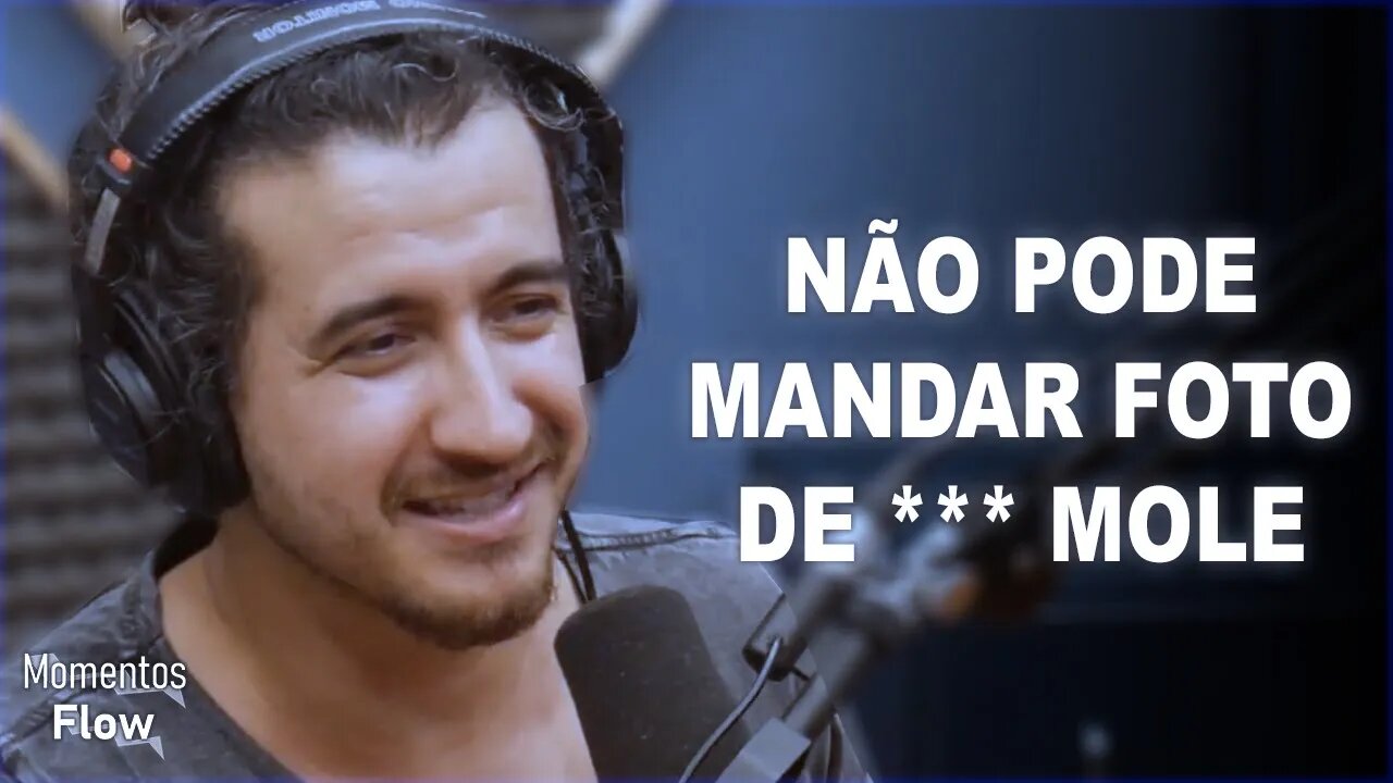 COMO MANDAR NUDES CORRETAMENTE - AFONSO PADILHA DÁ AULA | MOMENTOS FLOW