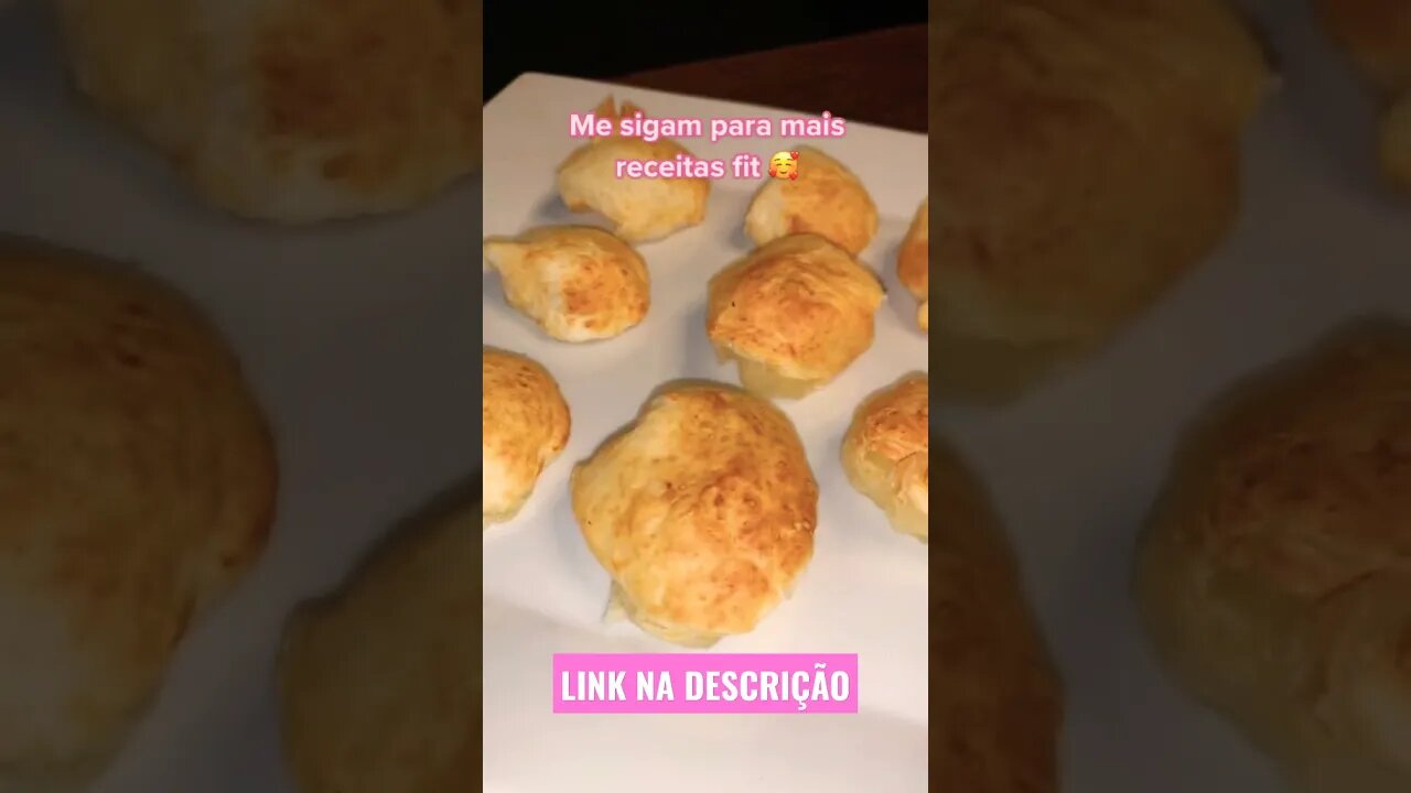 PÃO DE QUEIJO FIT COM 3 INGREDIENTES 🧀😱 | Receitas #Shorts