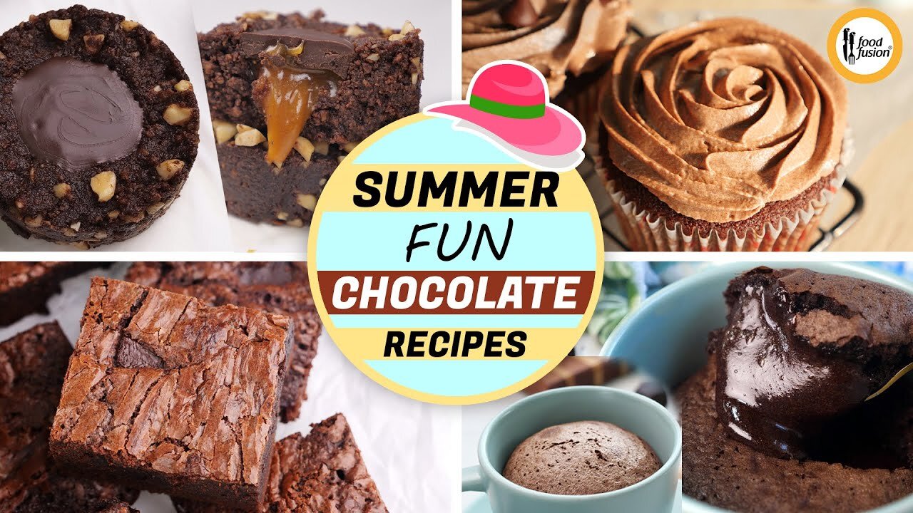 Summer Fun Chocolate recipe by Food Fussion
