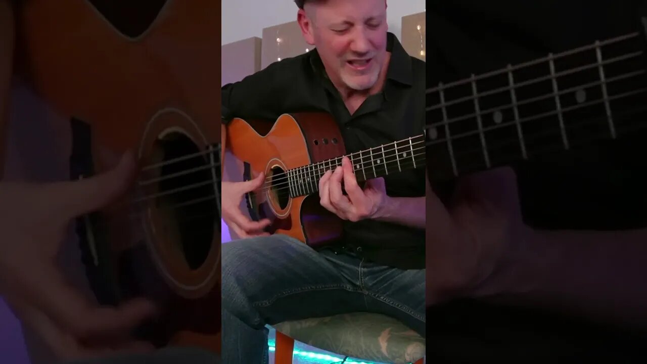 STAYIN' ALIVE - Bee Gees Fingerstyle Guitar - Adam Rafferty #shorts