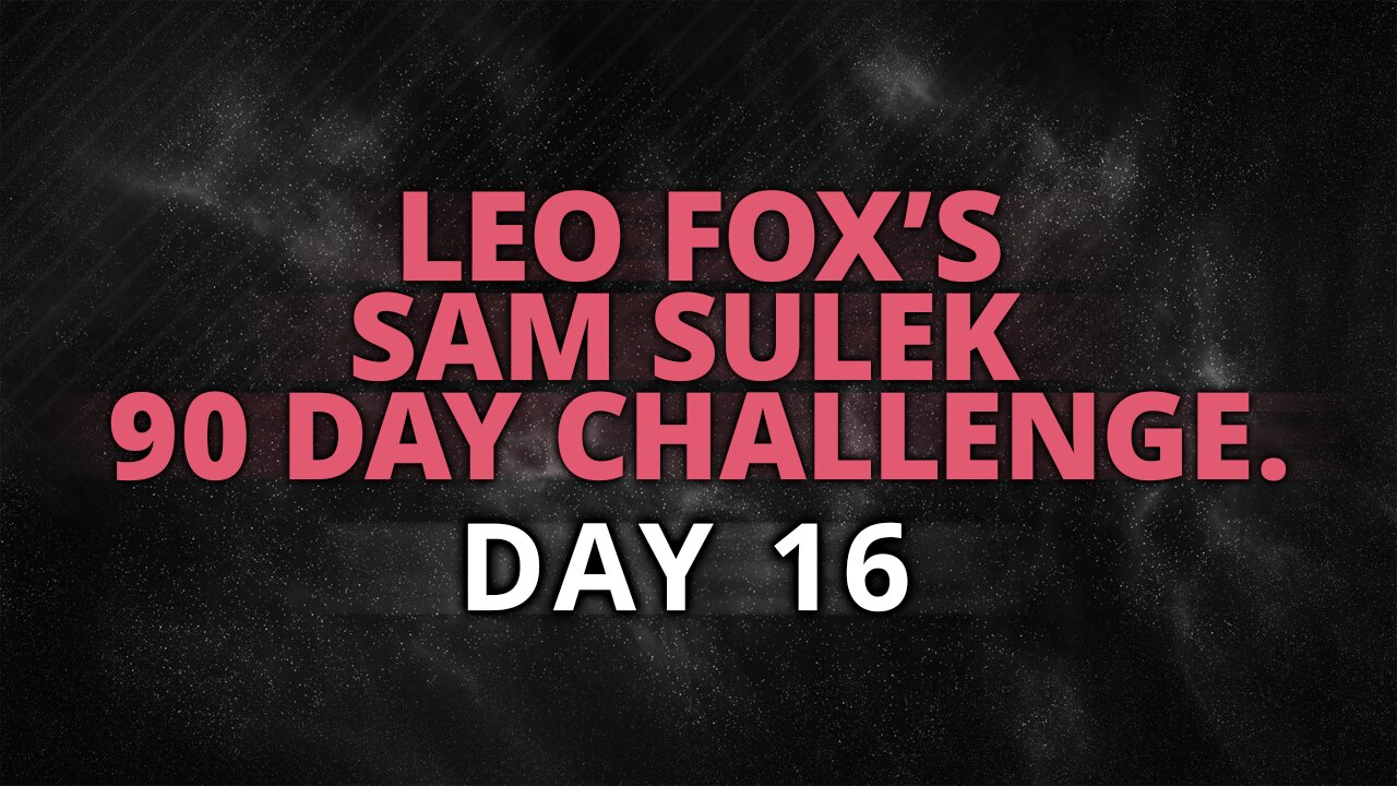 “Fall Cut Day 19” - Chest & Shoulders - Sam Sulek Challenge.