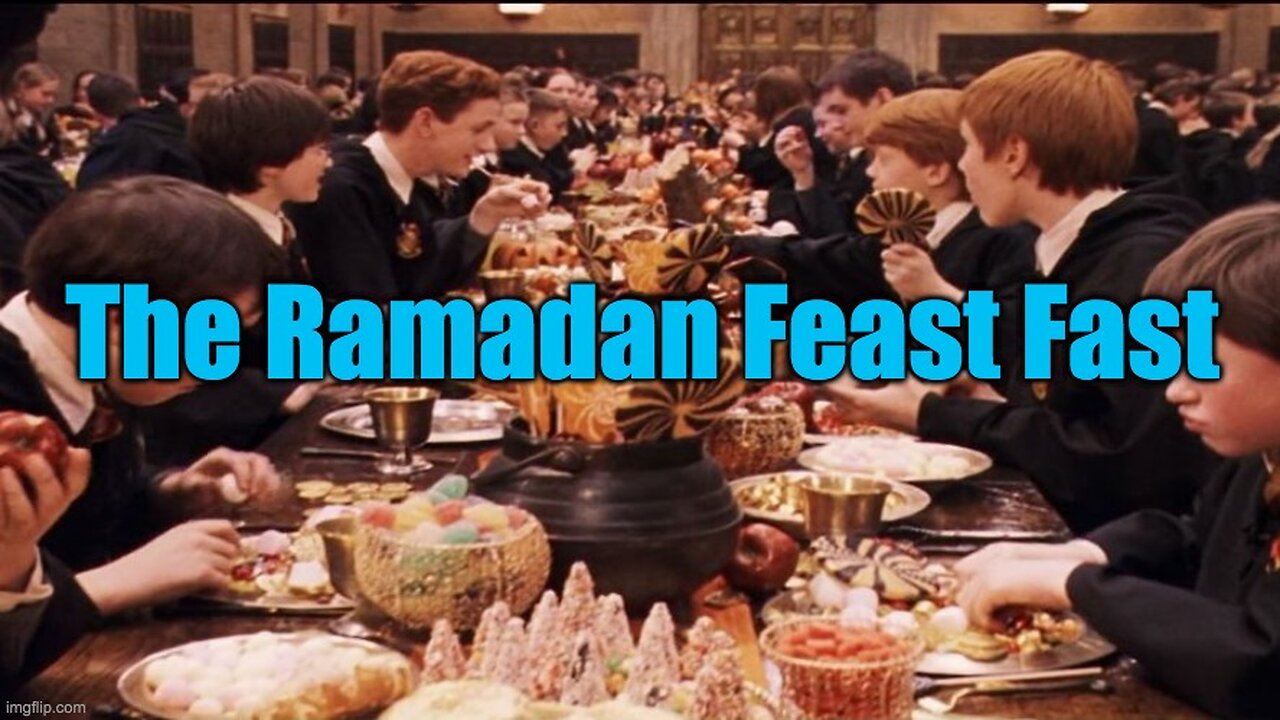 The Ramadan Buffet During Fasting