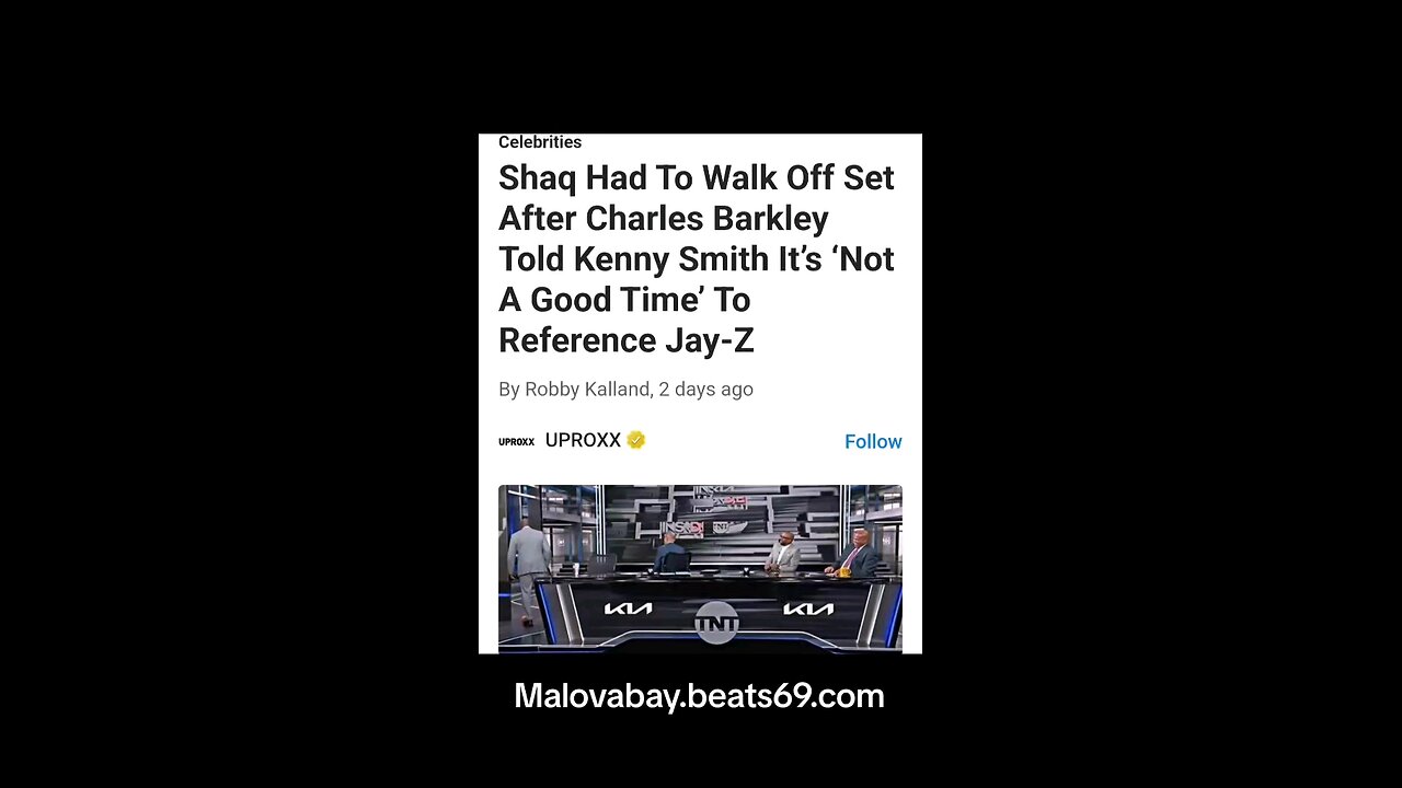 Shaq Had To Walk Off Set After Charles Barkley Told Kenny