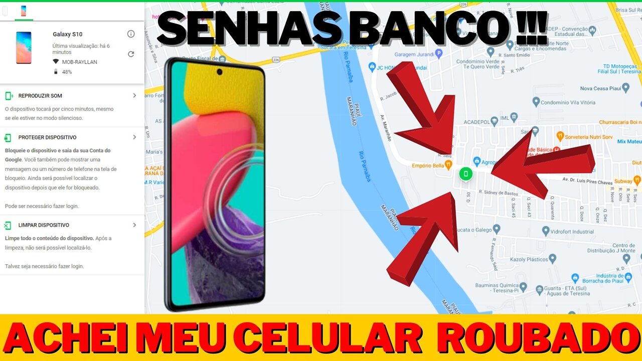 COMO LOCALIZAR MEU CELULAR ROUBADOO QUE FAZER RECUPERAR SENHAS DE BANCO #inter #nubank #bradesco