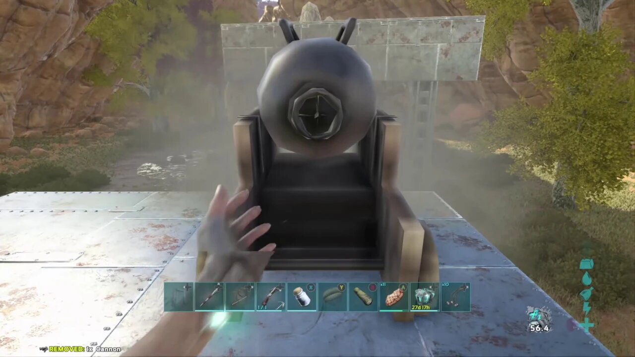 solo official rock elemental trap/tame + raid