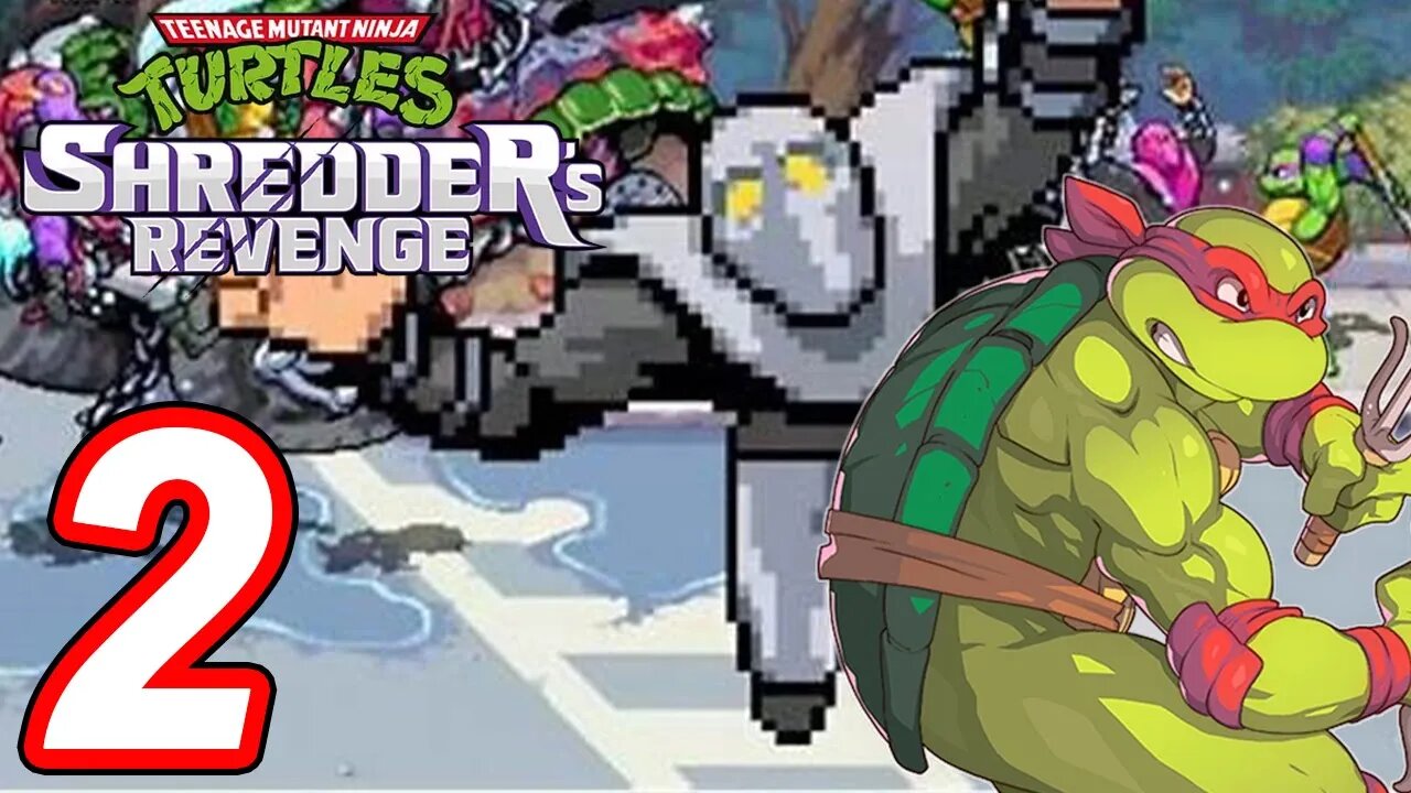 CHASE ACROSS BROADWAY | Teenage Mutant Ninja Turtles: Shredder's Revenge - Part 2