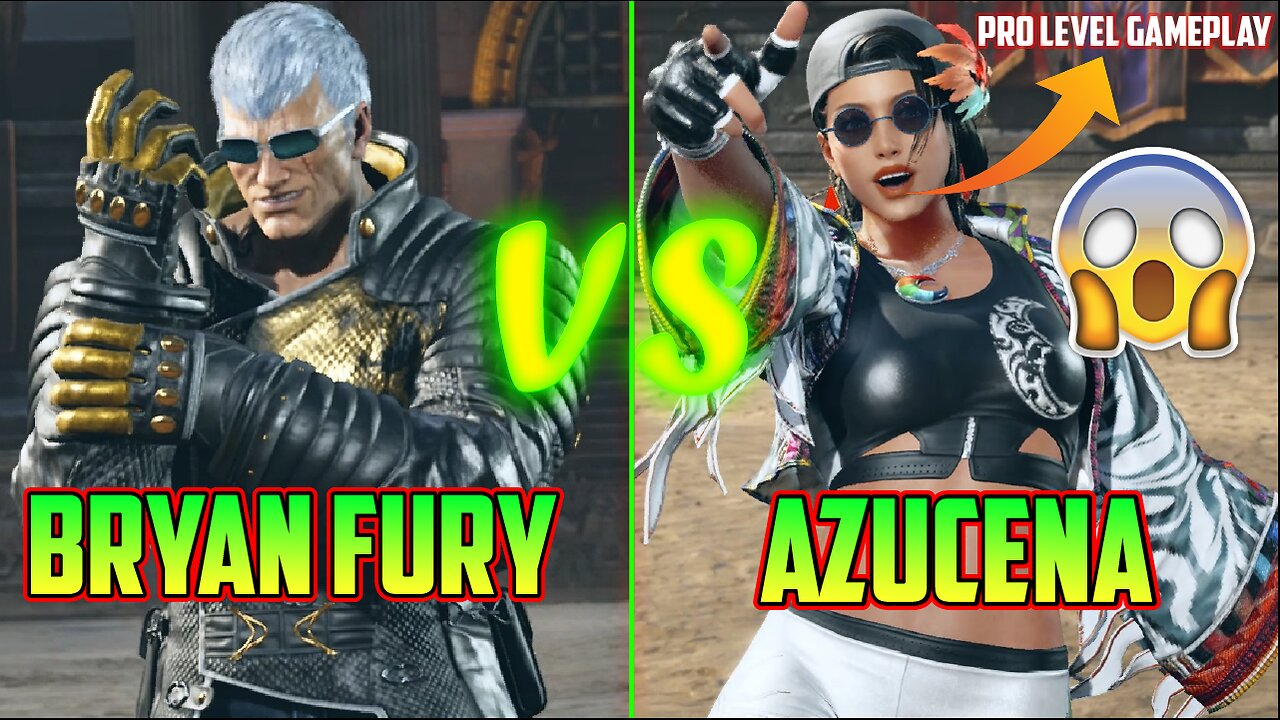 Tekken 8 Pro Azucena Vs Bryan Fury High-level Gameplay | ASB GAMING