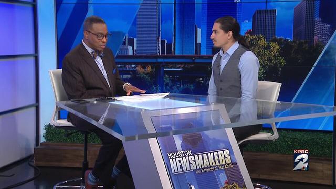 DERRICK BROZE INTERVIEWED ON HOUSTON NEWSMAKERS ON KPRC2