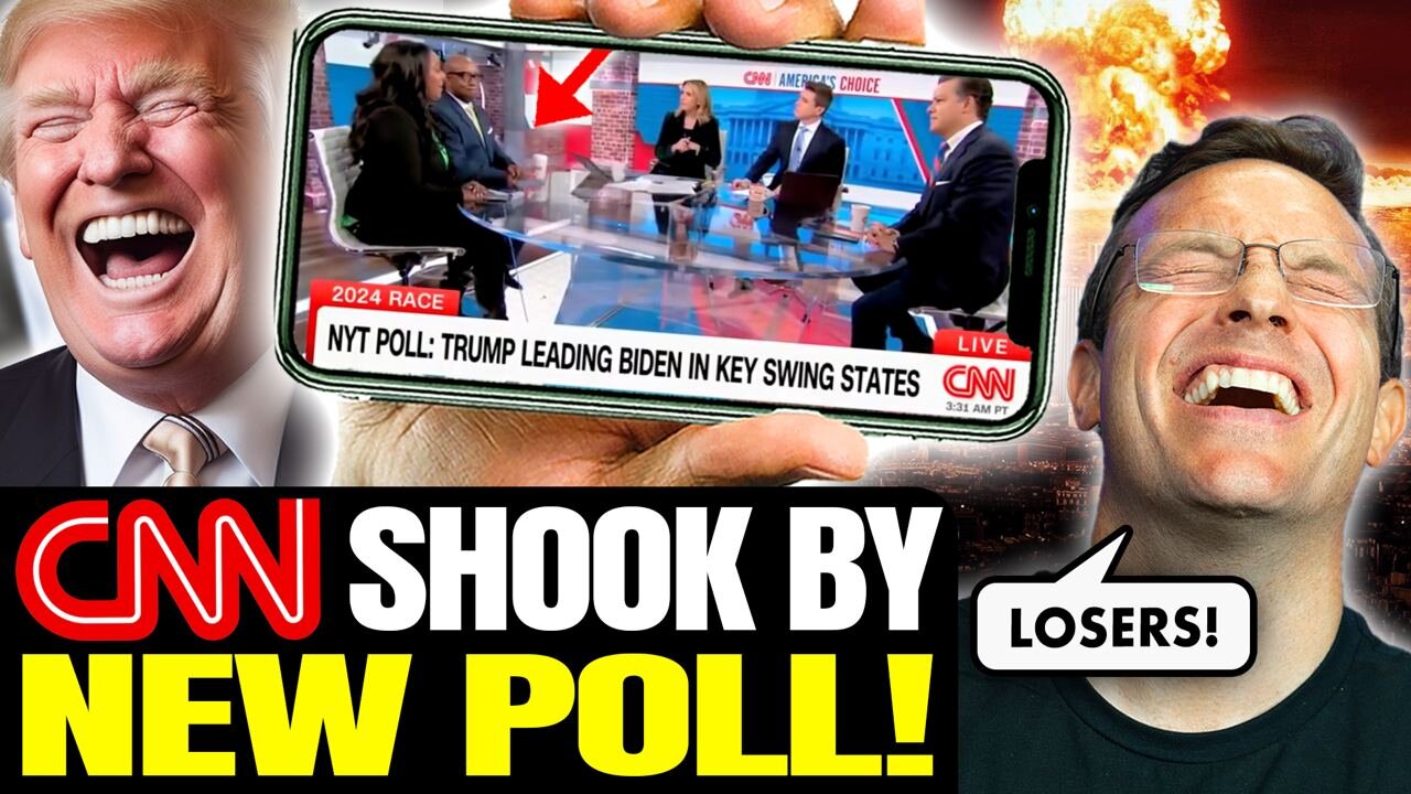 🚨 CNN Turns On Biden as Poll After Poll Shows Trump Beating Joe in LANDSLIDE | PANIC in DC