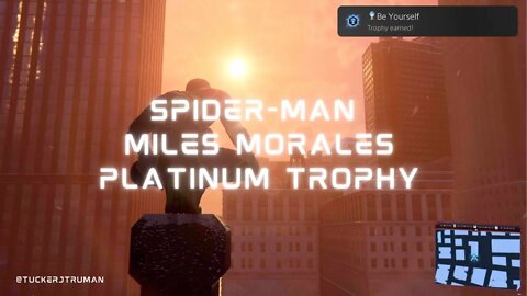 Earning The Platinum Trophy in Marvel's Spider-Man Miles Morales