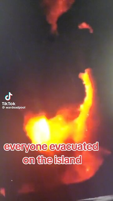 Indonesia evacuated because of volcano eruption