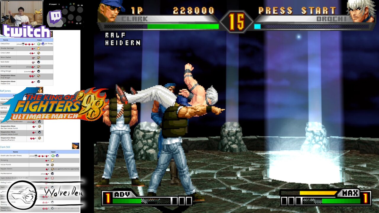 (PS2) King of Fighters '98 UM - 22 - SP Team 2 - Former Ikari Team - Lv 7