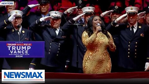 Mary Millben on singing the National Anthem at MSG rally: It was a beautiful moment