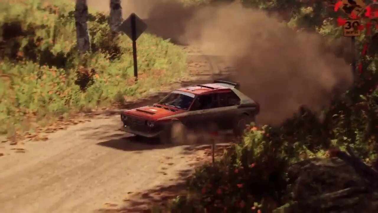 DiRT Rally 2 - Replay - Lancia Delta S4 at North Fork Pass