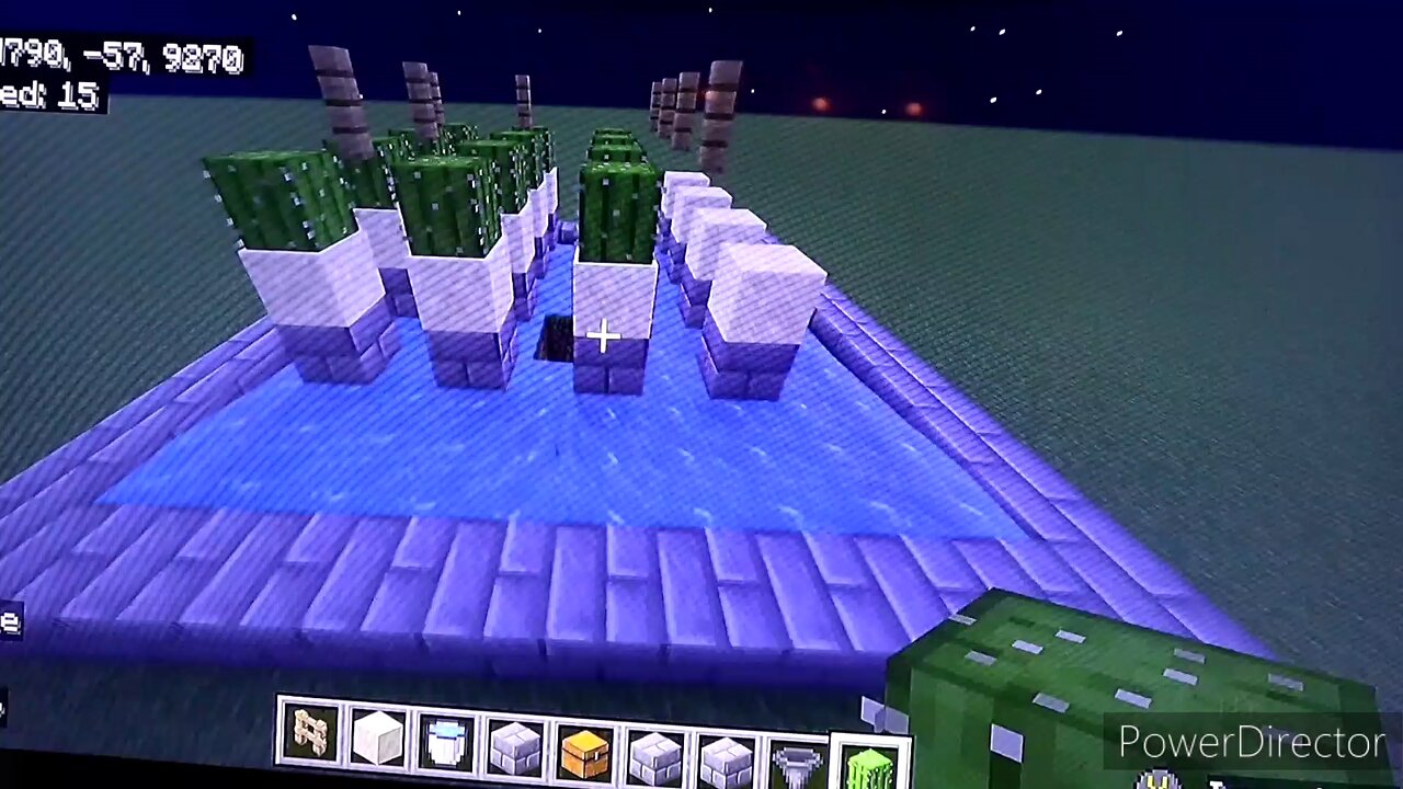 cactus farm Minecraft bedrock