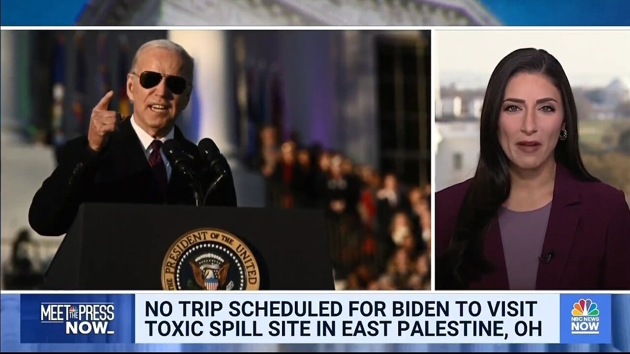 There's NO Urgency For Biden To Visit East Palestine: NBC News Reporter