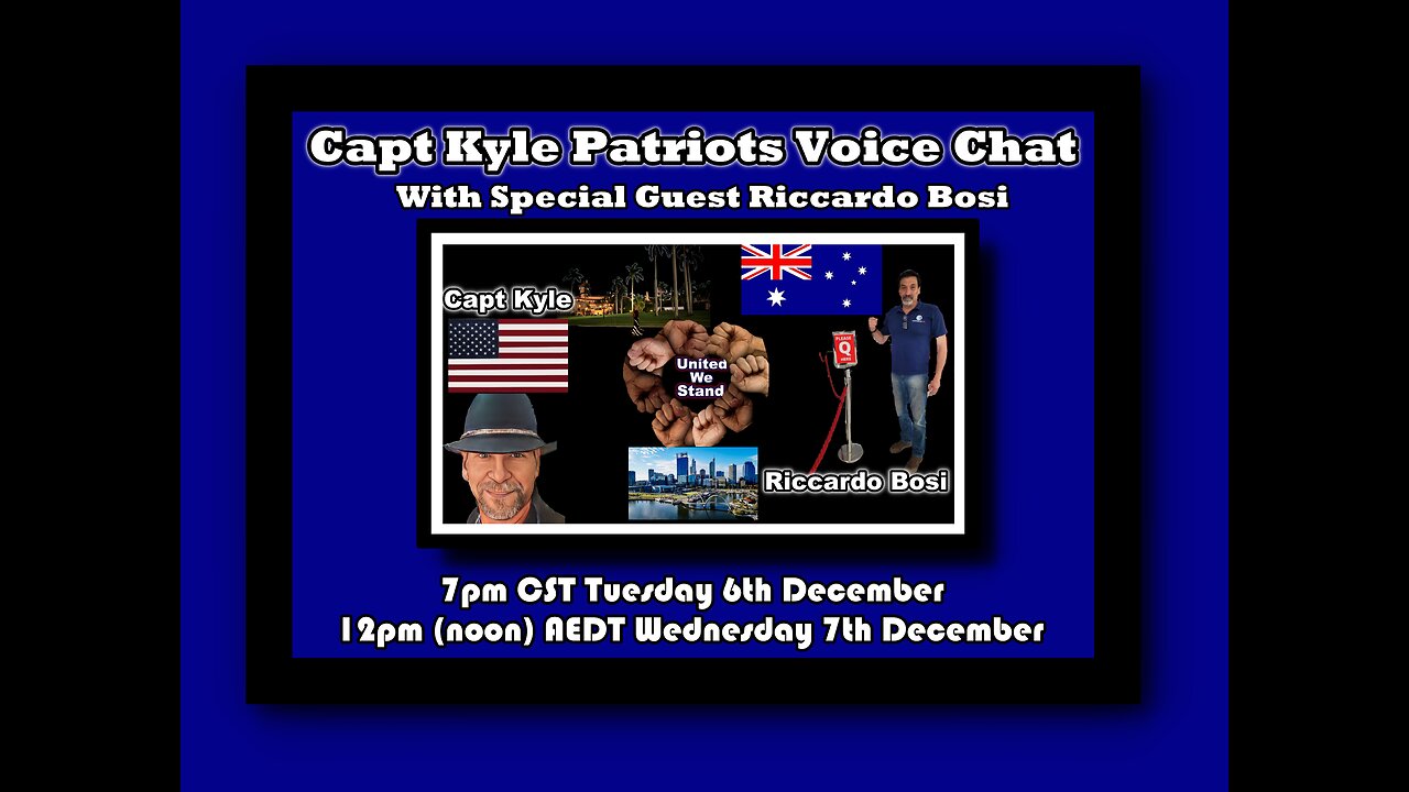 Capt. Kyle Riccardo Bosi Australia One Party 12/6/22