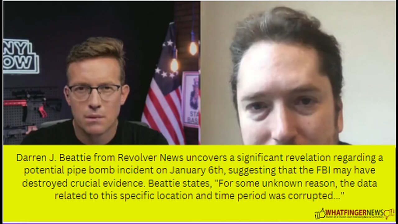 Darren J. Beattie from Revolver News uncovers a significant revelation regarding