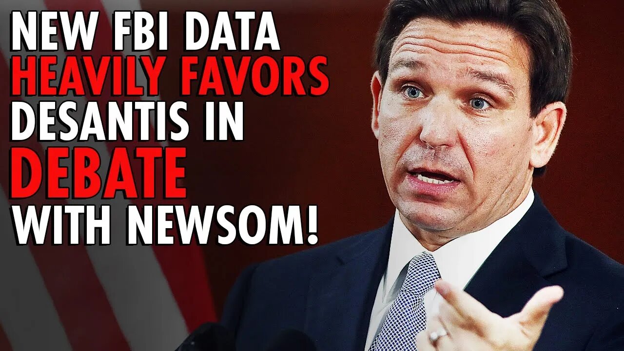 Governor DeSantis WINS the Debate: Crime Rates Don't Lie!