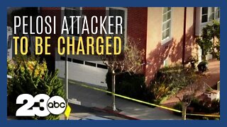 Alleged Pelosi attacker expected to be charged today