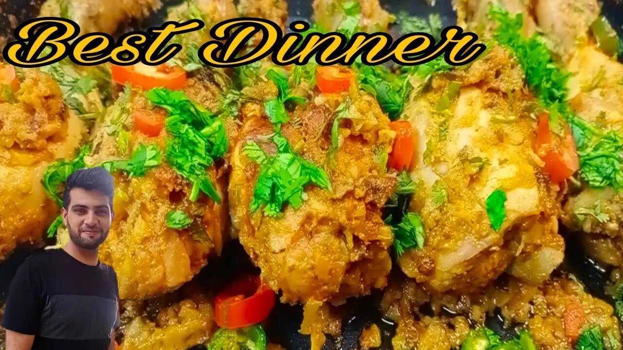 Yogurt Chicken Drumstick Unique Recipe - Easy & Quick Yogurt Chicken Recipe | Subtitle English Malay