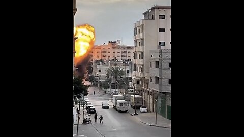 Two bombs go off in Gaza today in a residential neighborhood