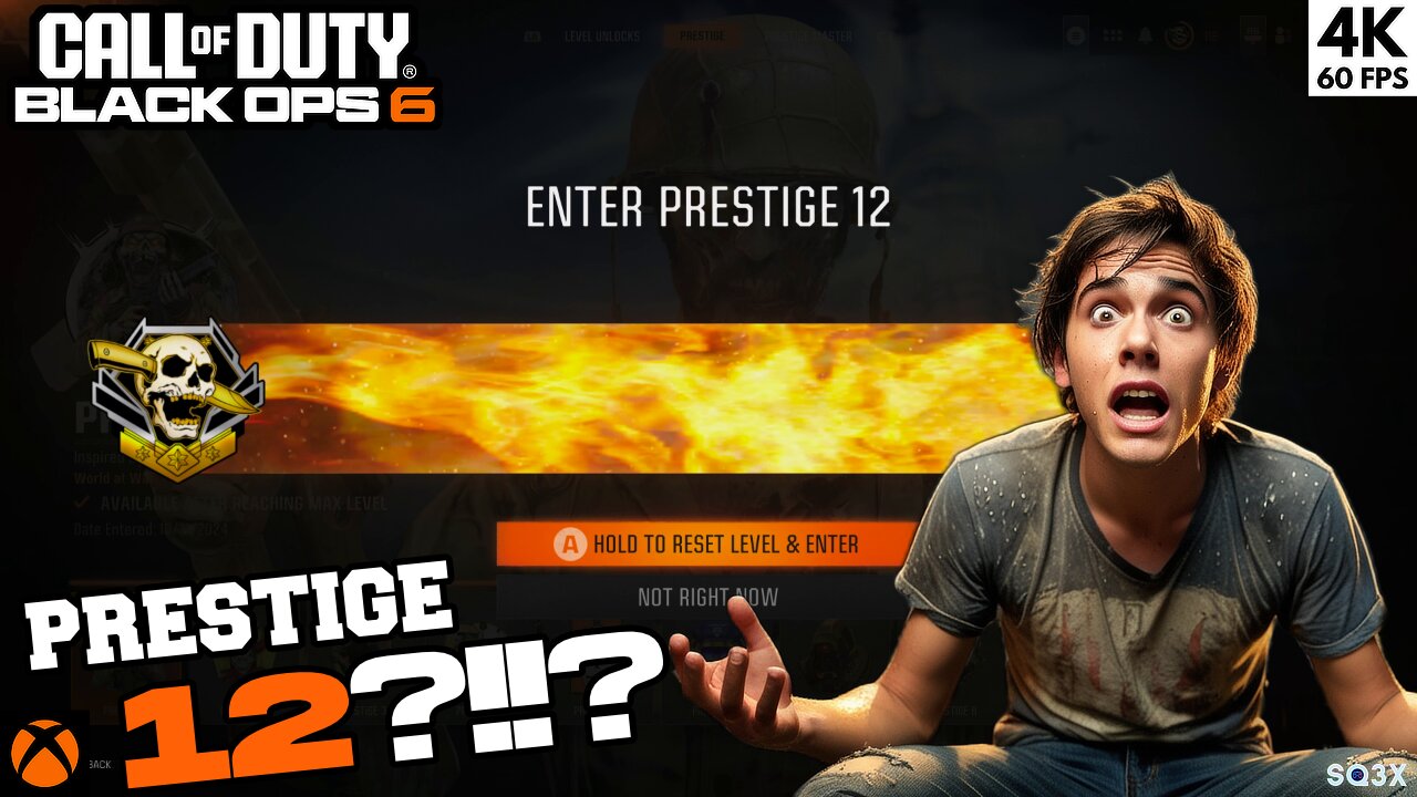 Entering PRESTIGE 12 👑 Huh...Wat? 🤔 CALL OF DUTY: BLACK OPS 6