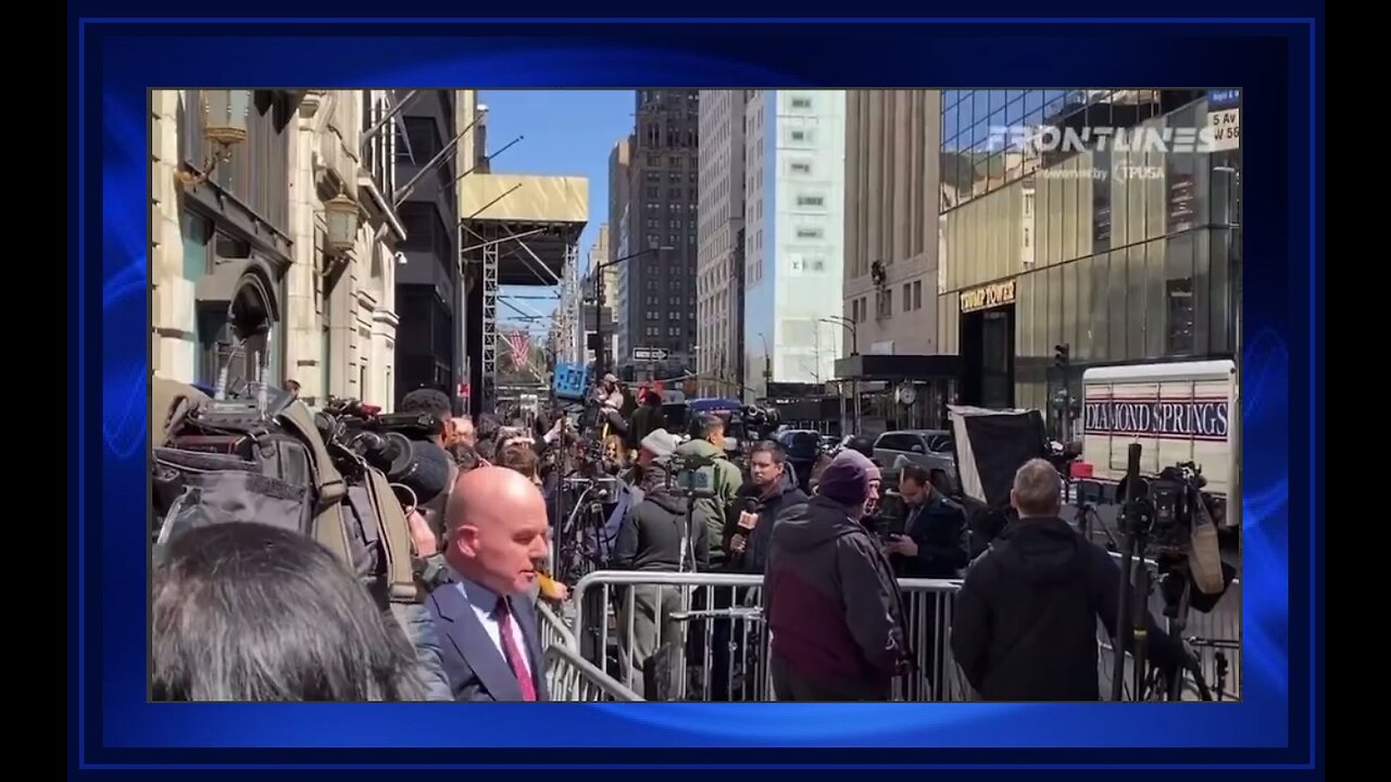 More scenes from Trump Tower awaiting PDJT's arrival.