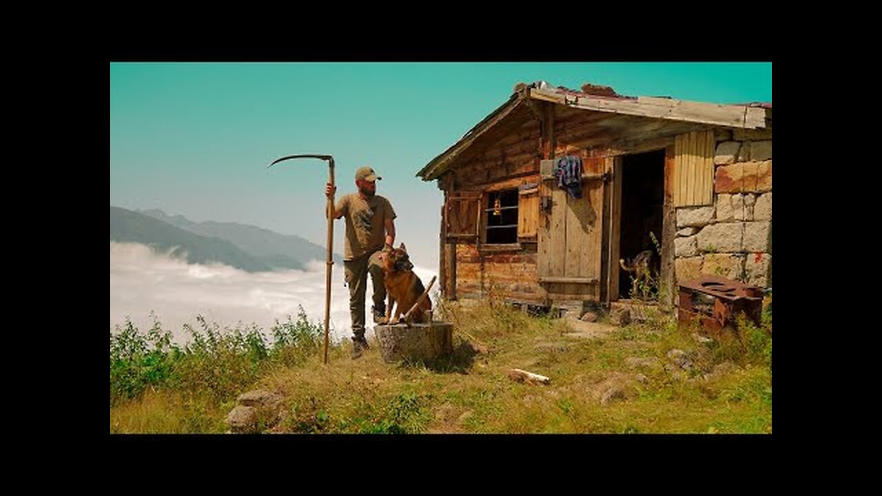 Living in a Primitive Stone and Wood House