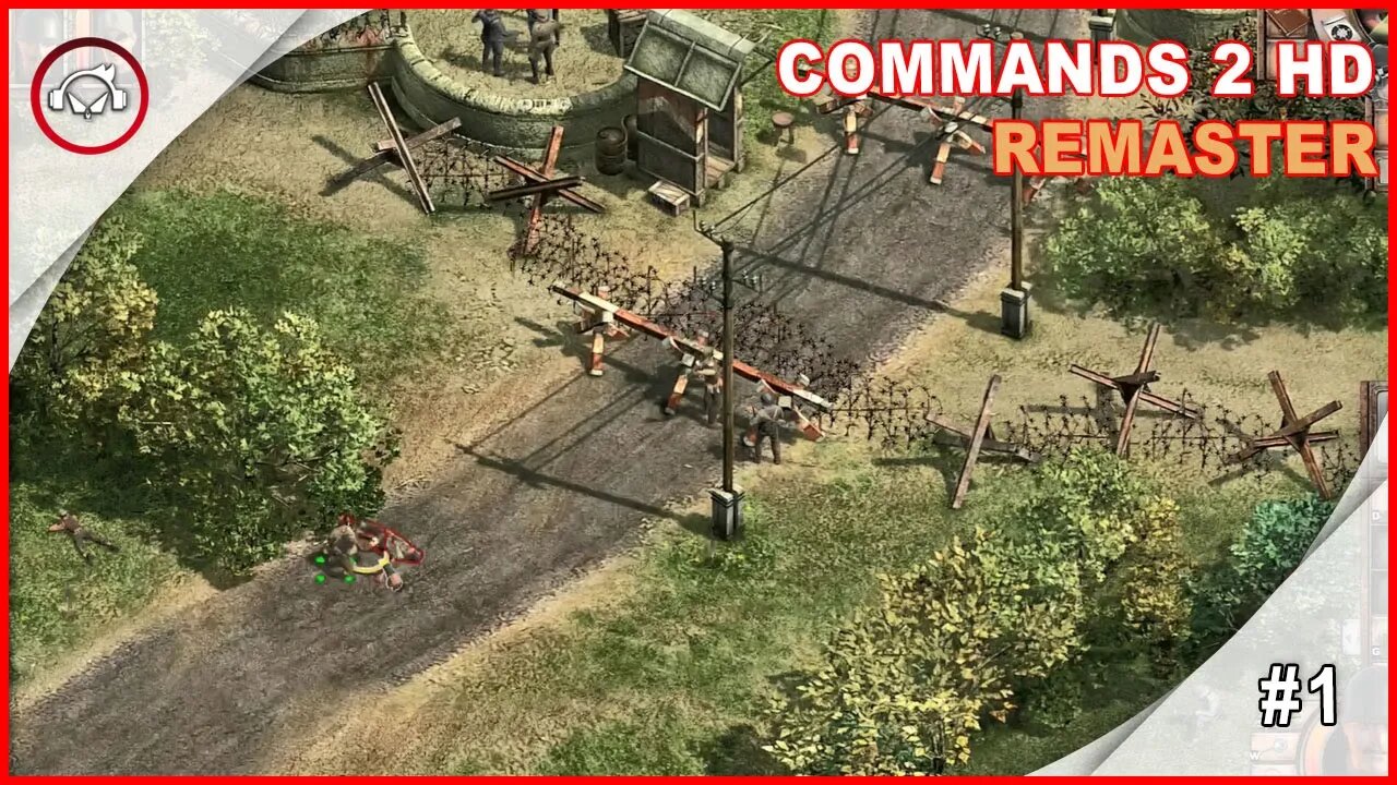 Commandos 2 HD Remaster #1 - Gameplay PT-BR