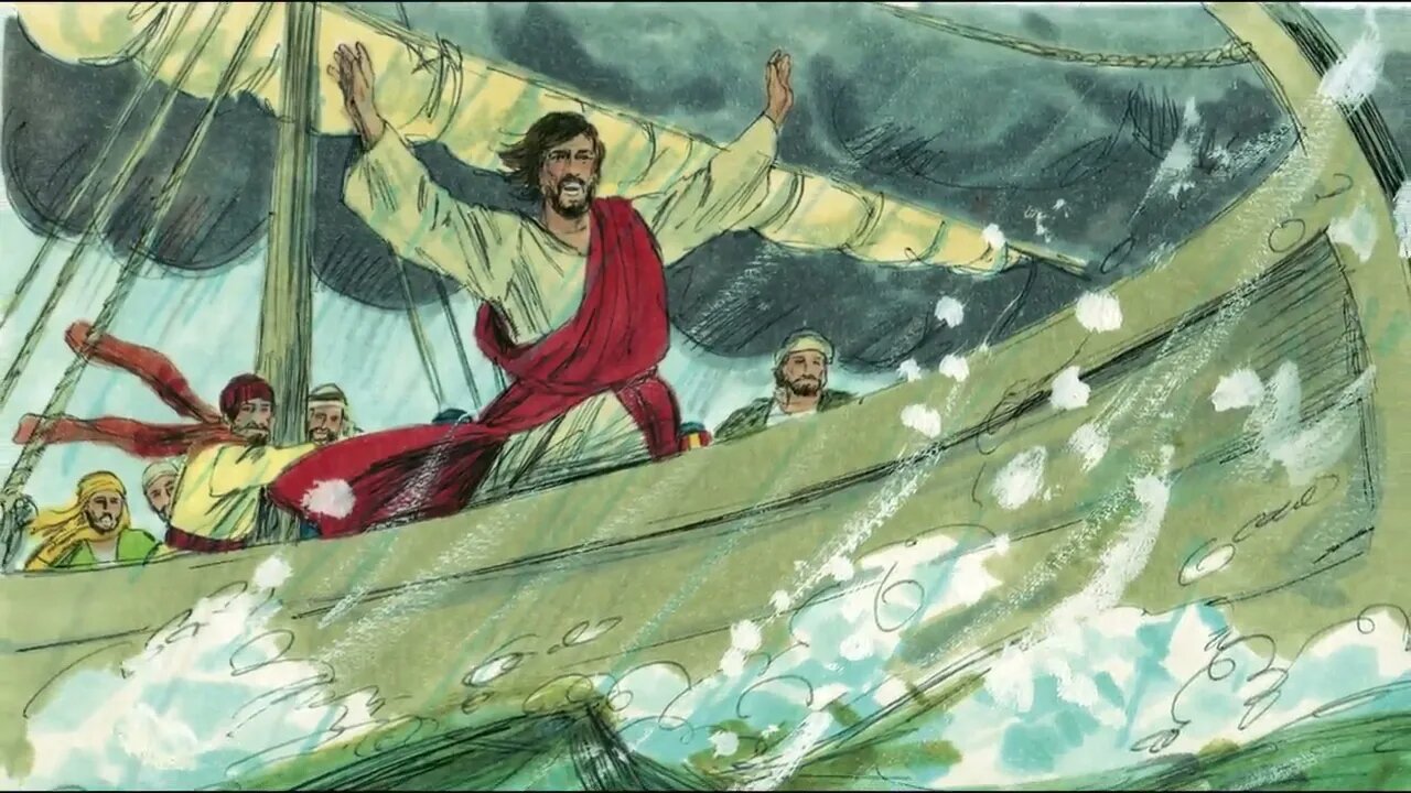 Bo-Ung (Mara-Gomu) - Mark 4:35-41 “Jesus calms the storm” [mux]