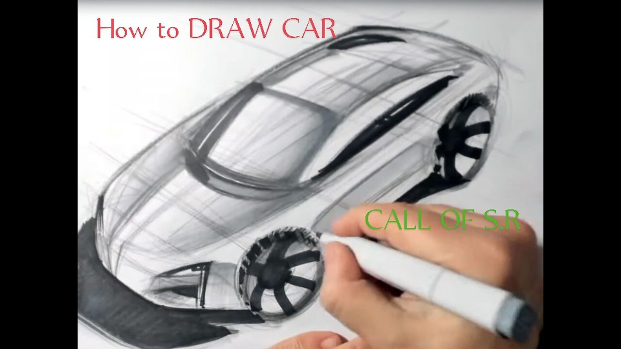 How to DRAW CAR 2023