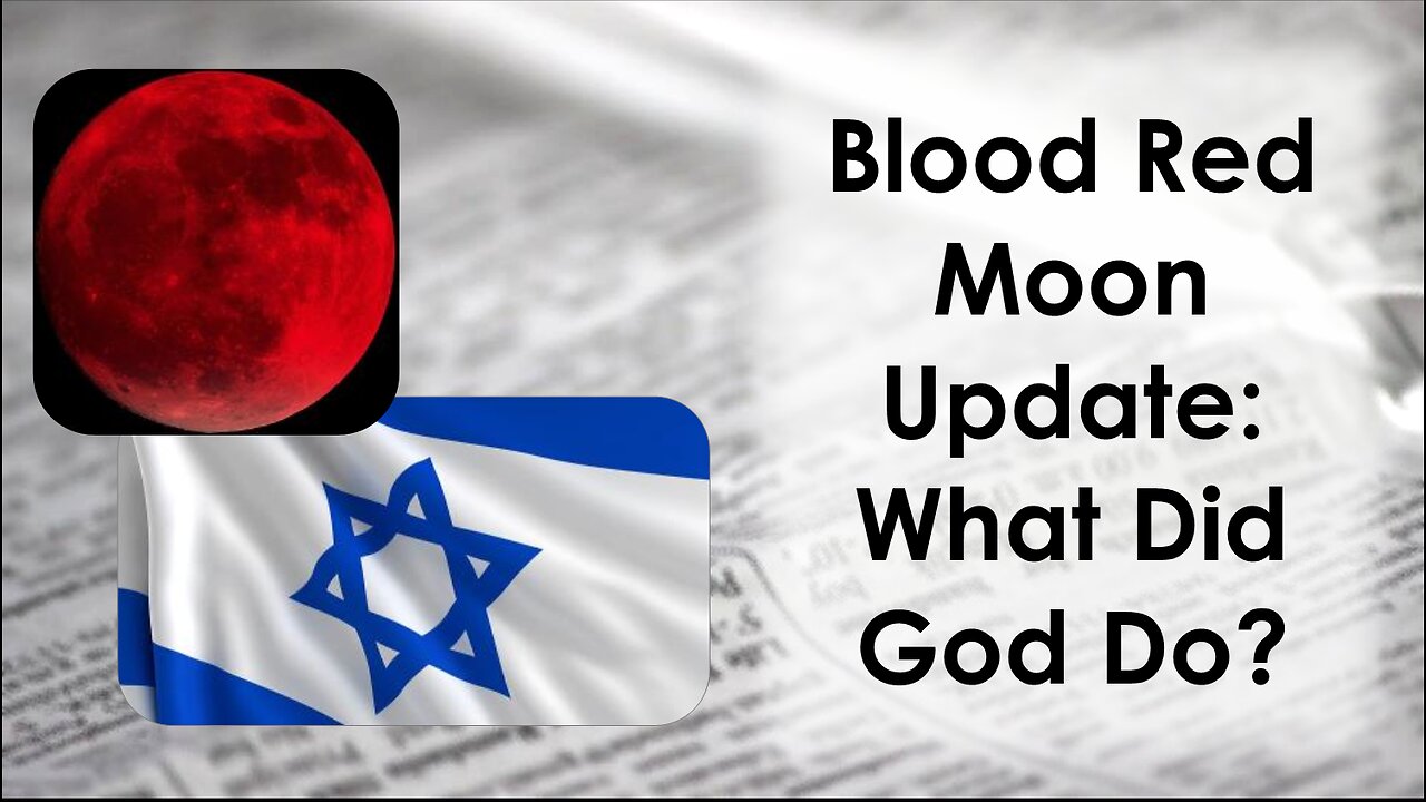 Blood Red Moon Update:What Did God Do?