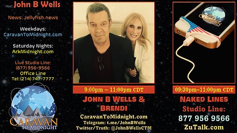 Naked Lines Friday - Brendi & John B Wells LIVE