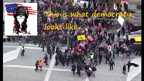 AMAZING Jan 6 2020 US ELECTION FRAUD demonstration – US Capital rupture footage