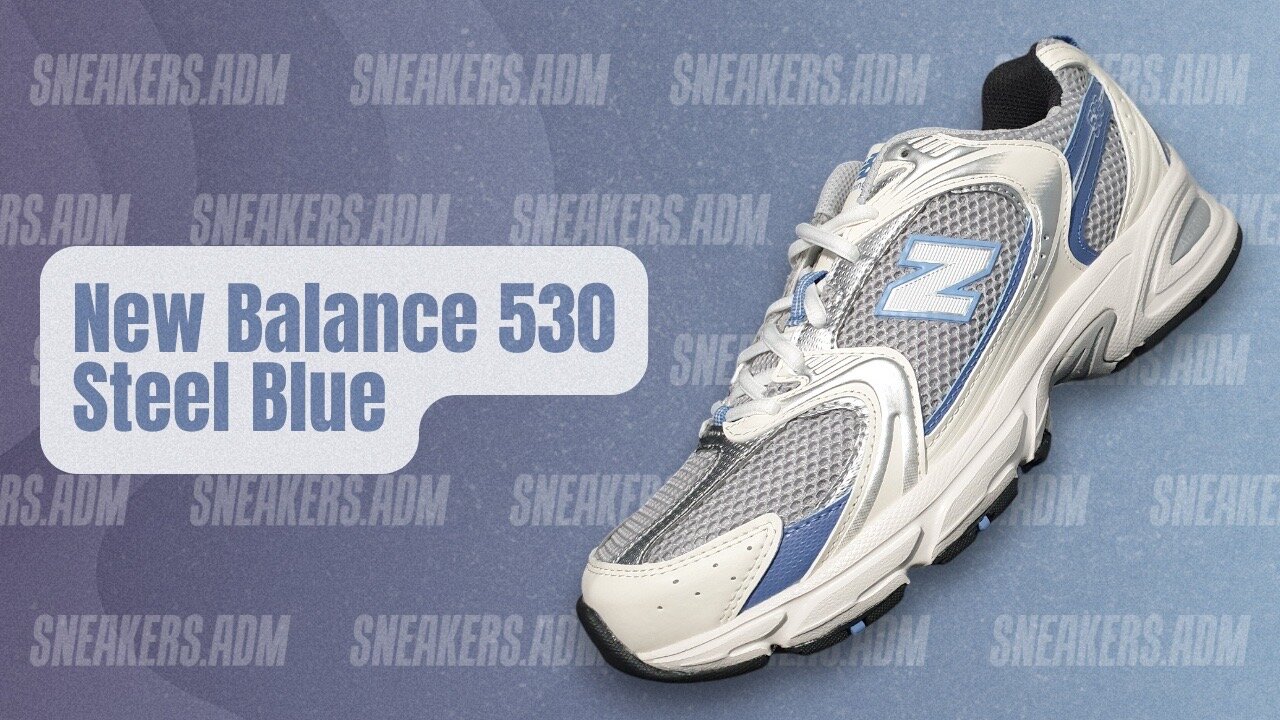 New Balance 530 Steel Blue - MR530KC - @SneakersADM