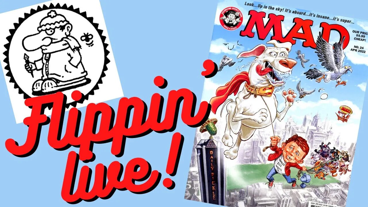 Flippin' LIVE! - MAD #24 with Kyle Bridgett!