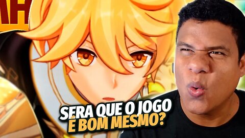 (ESSE JOGO É BOM?) EM UMA JORNADA 🎆 (Genshin Impact) | MHRAP | React Anime Pro