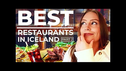 THE BEST restaurants in ICELAND - PART 2