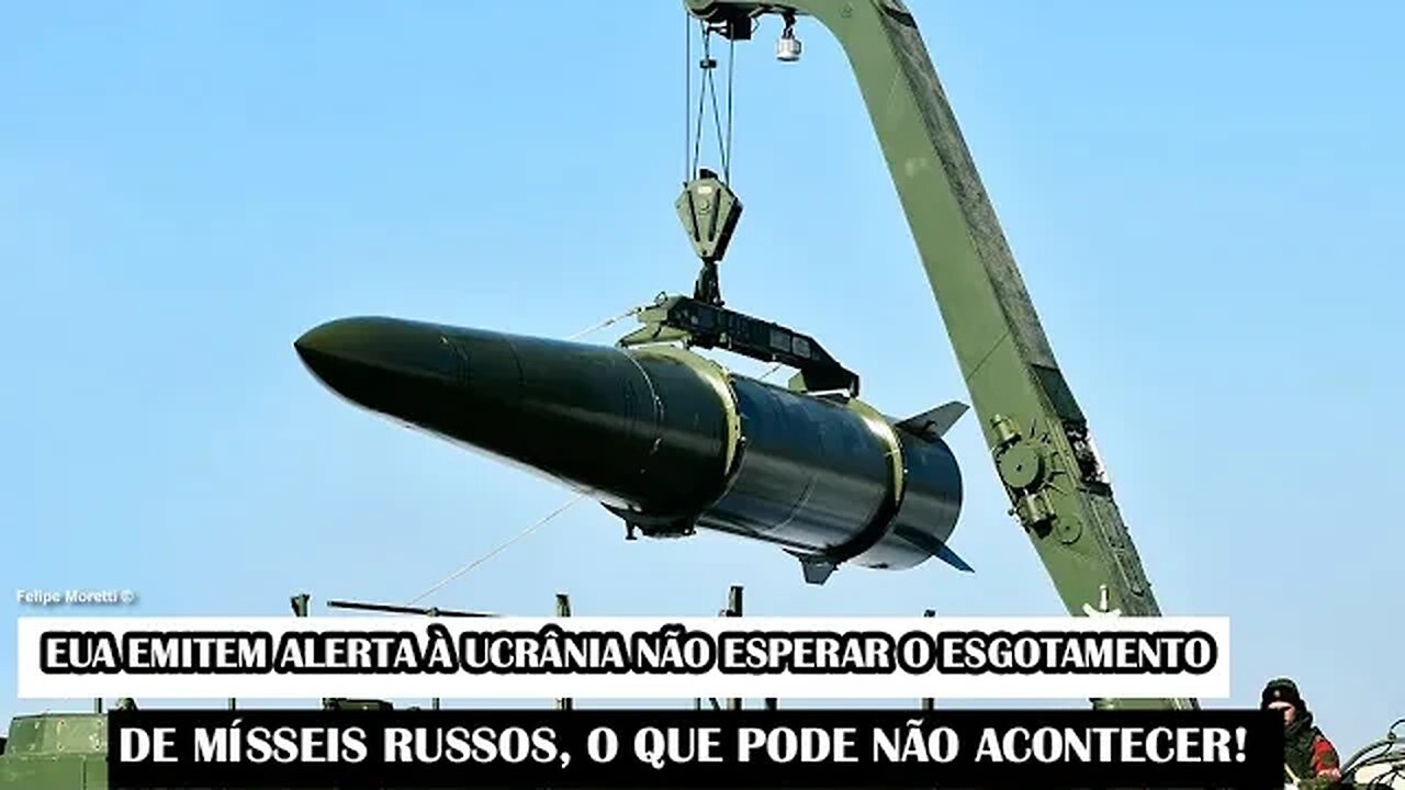 EUA Emitem Alerta À Ucrânia Para Não Esperar Esgotamento De Mísseis Russos, O Que Pode Não Acontecer