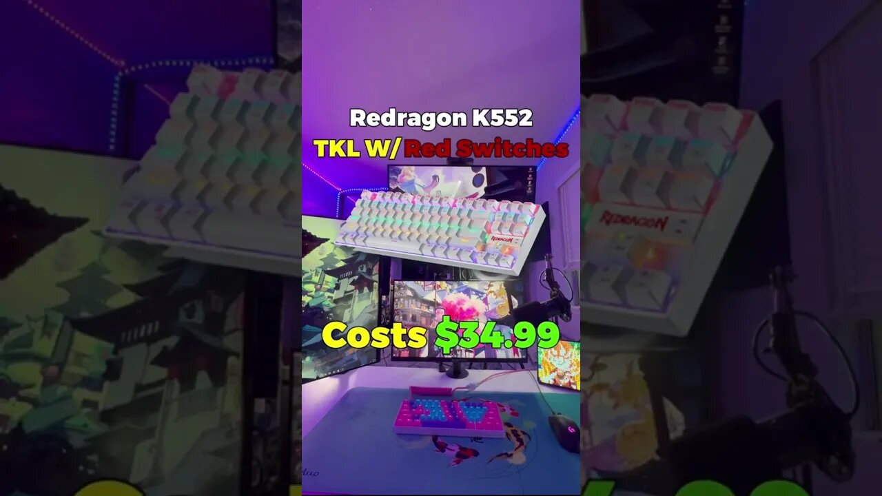 Best Budget Keyboards For Gamers! ⌨️💜