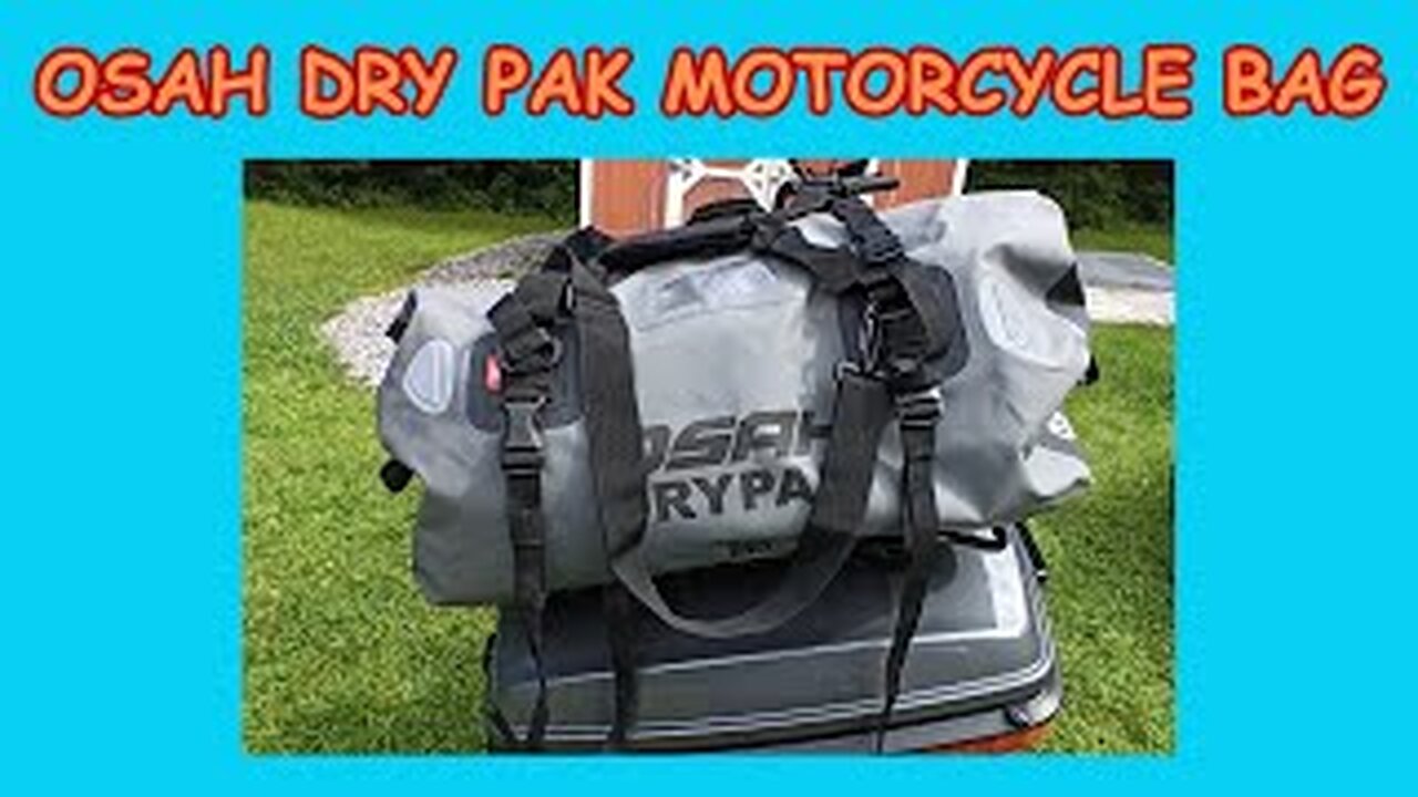 OSAH DRY PAK MOTORCYCLE BAG