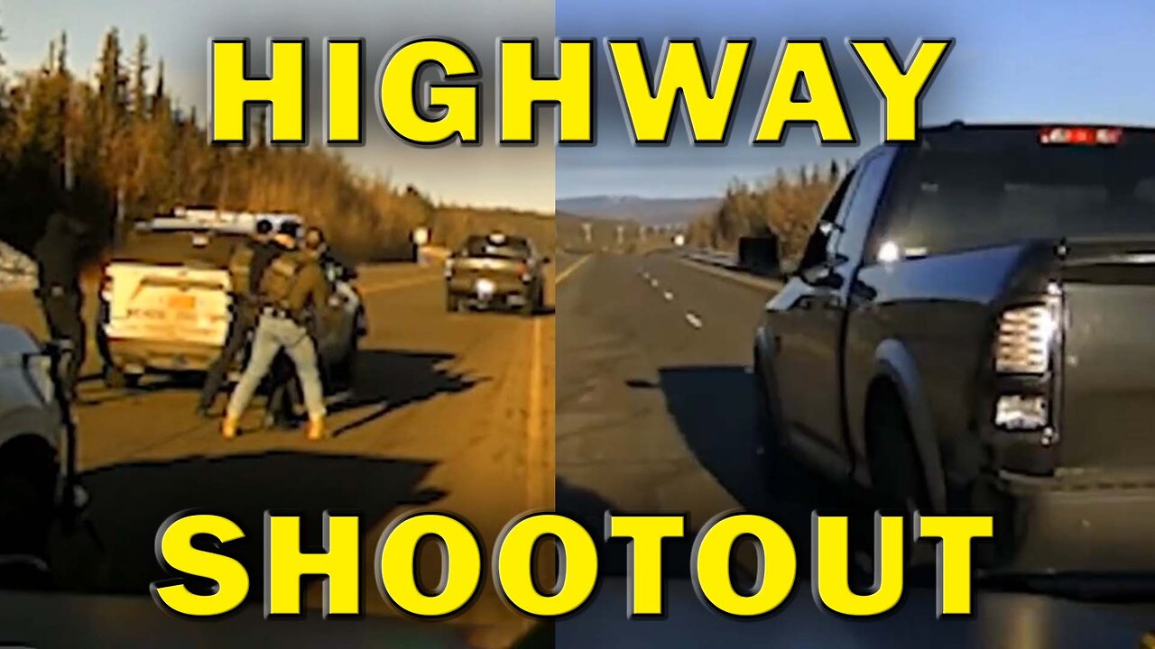 Highway Shootout With Armed Suspect And Cops End In Fatality - LEO Round Table S09E203