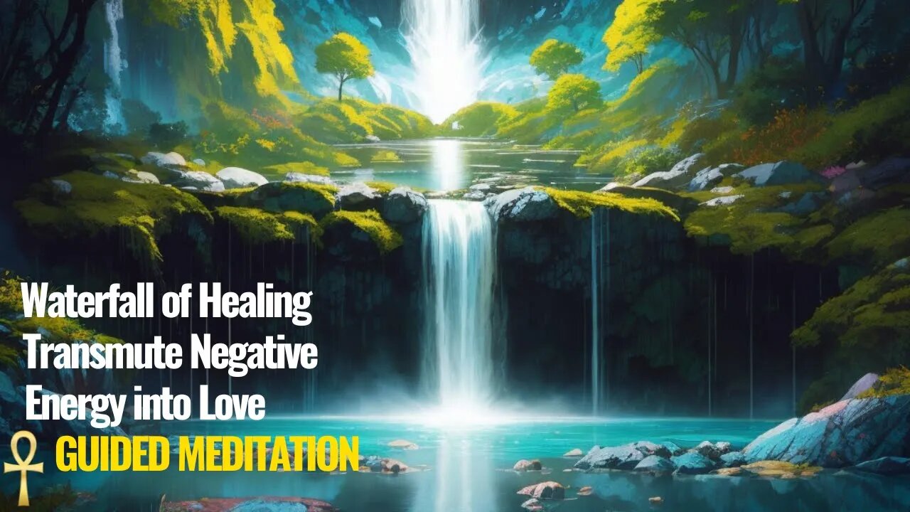 Transmute Negative Energy into Love Ascension Activation Guided Meditation | Waterfall of Healing