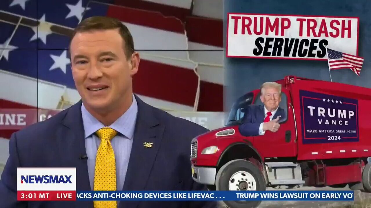 Carl Higbie reacts to Biden calling President Trump supporters 'garbage.'