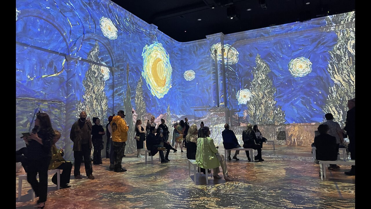 VIDEO: Inside the new 'Immersive Van Gogh Detroit' experience