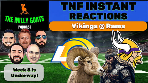 Are the Vikings Frauds?! TNF Rams vs Vikings Instant Reaction