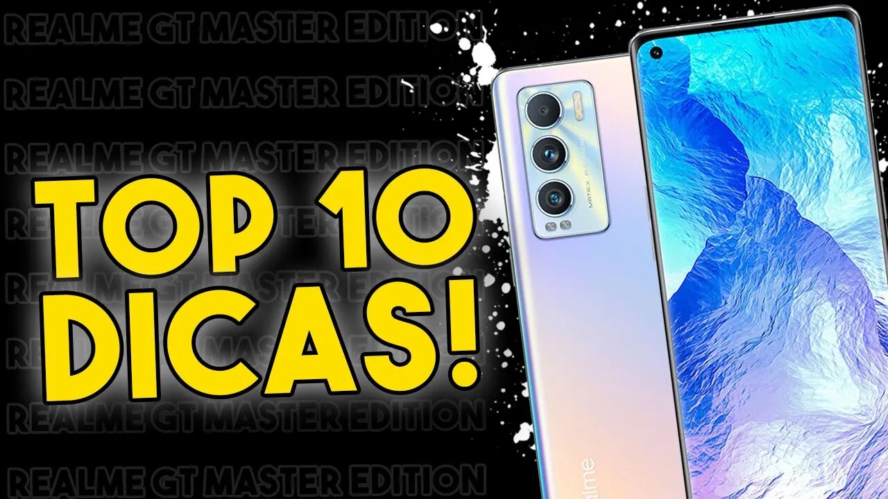 TOP 10 DICAS E TRUQUES para o Realme GT Master Edition que você PRECISA SABER!